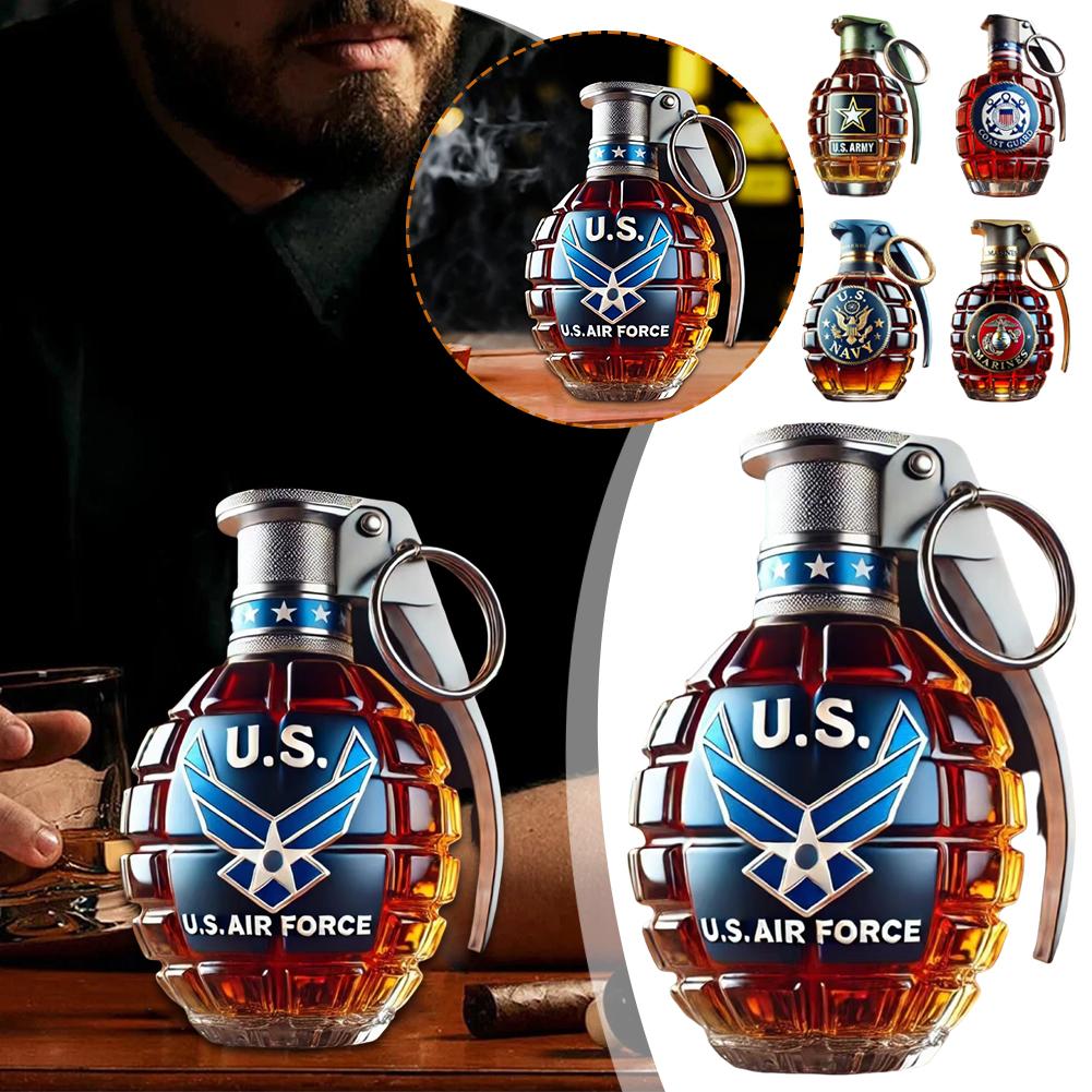 Wine Beer Spirits - Viski Sürahi Şişesi Yüksek Borosilikat Cam