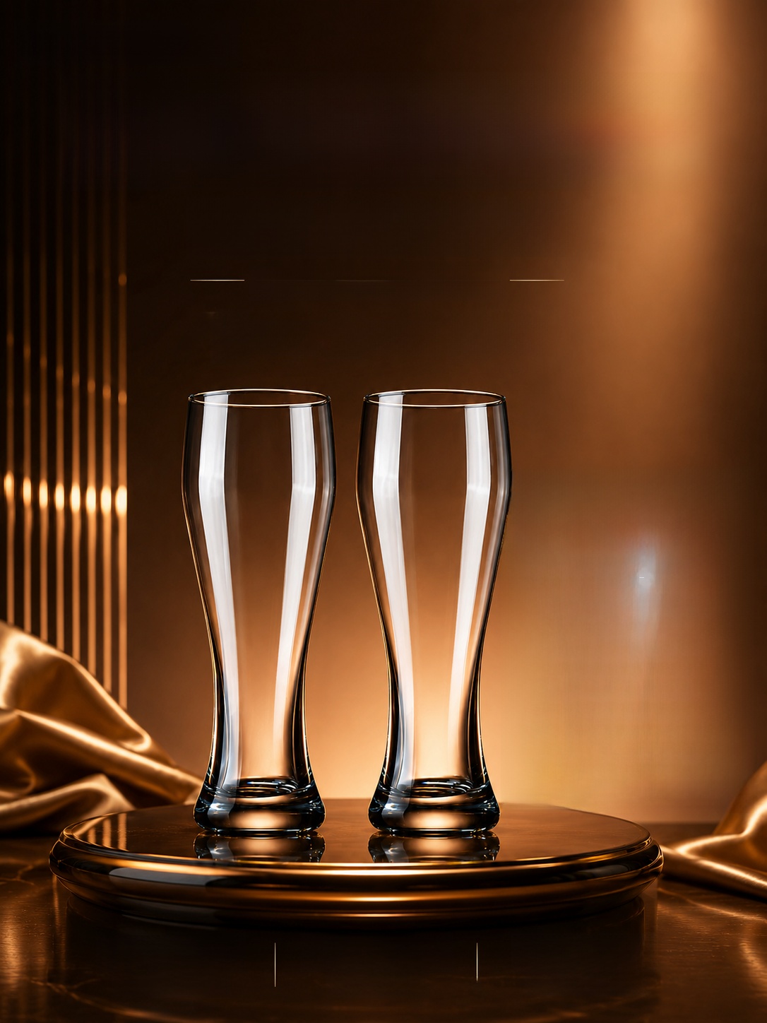 Craft Beer & Wine U- - Büyük Kapasiteli Bira Bardağı, Kristal Hero