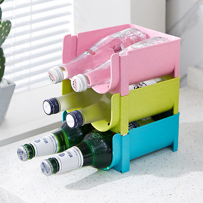 Wine Beer Fridge Cabinet - 1/3PCS-Mutfak Organizatör Buzdolabı Raf Raf Bira