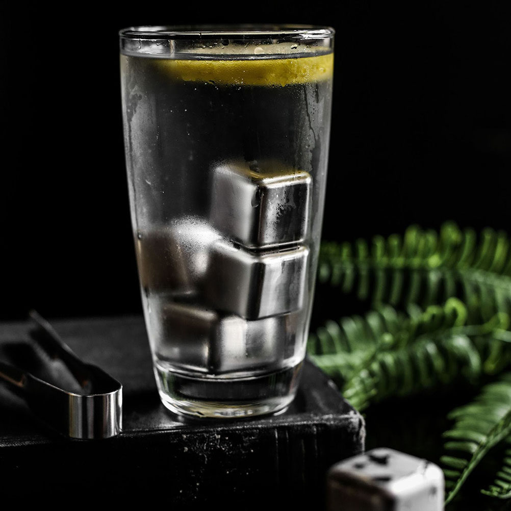 Wine Whiskey Beer - 6 Adet Paslanmaz Çelik Şarap Soğutucu