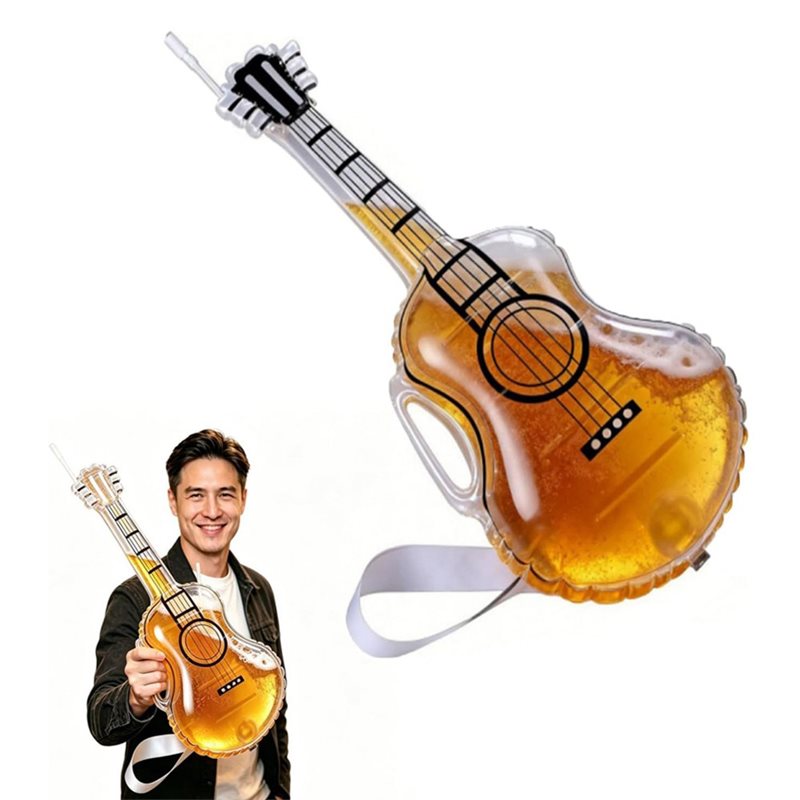 AC62-Şeffaf Gitar Şeklinde Pip - Beer And Wine Festival incelemesi ve fiyatı